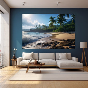 Caribbean Beach Painting